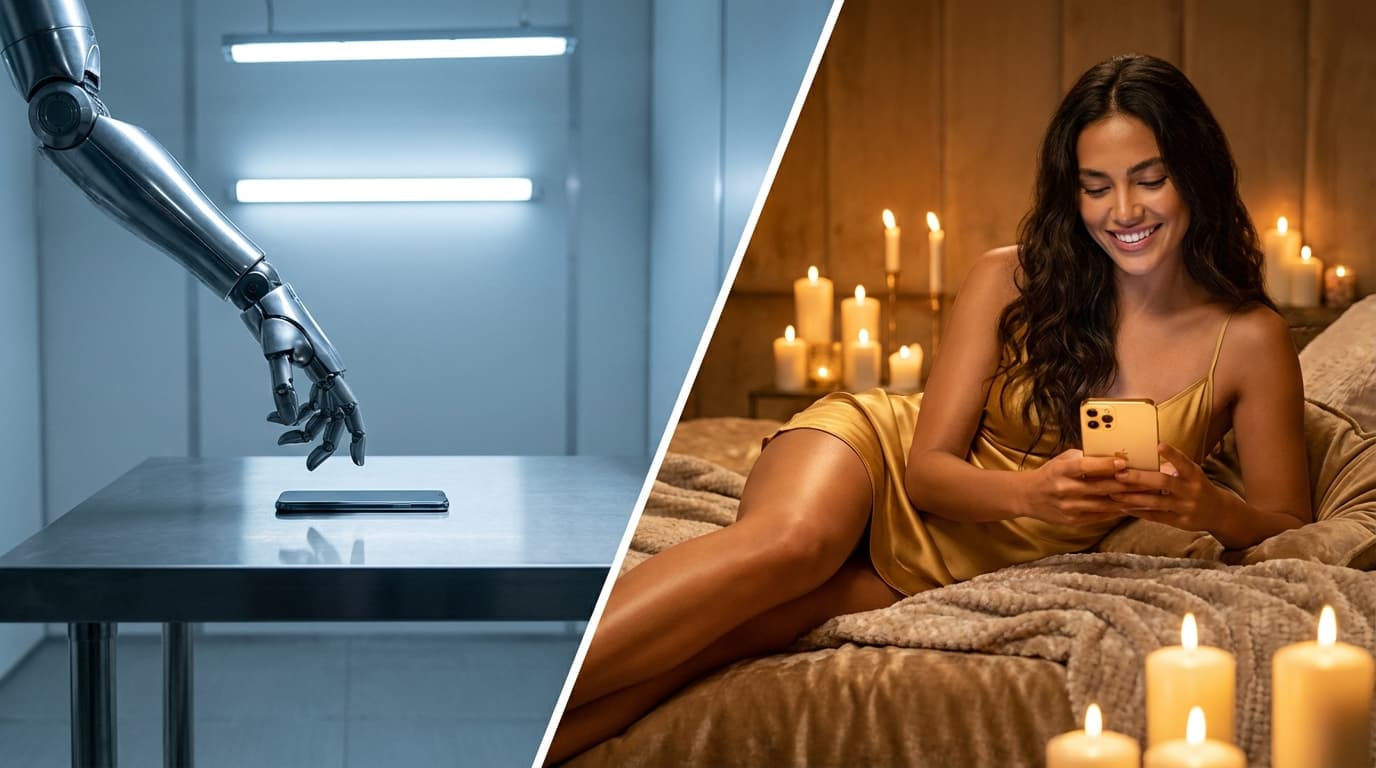 JustHoney.ai companion vs chatbot